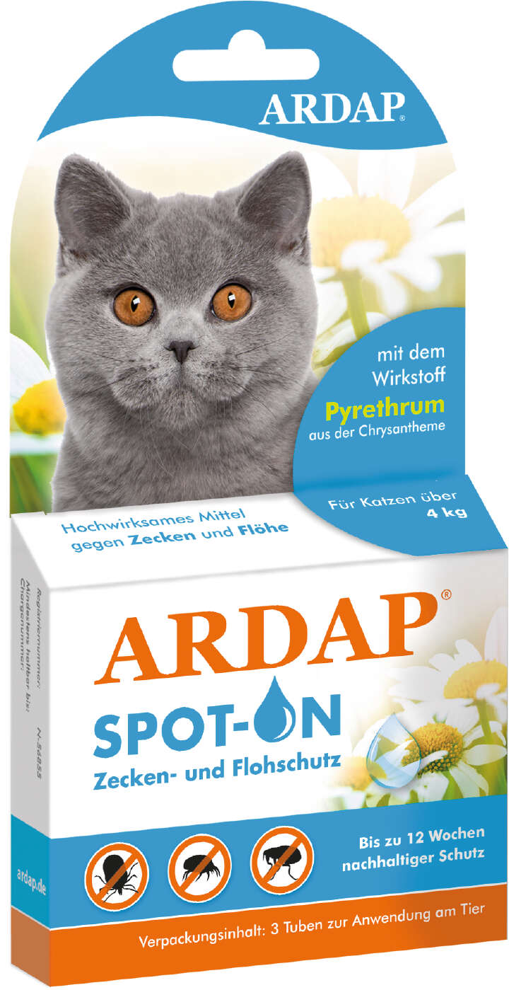 ARDAP Spot-On für Katzen über 4 kg